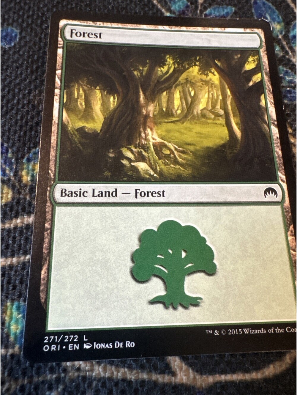 MTG Forest Origins 271/272 Regular Land